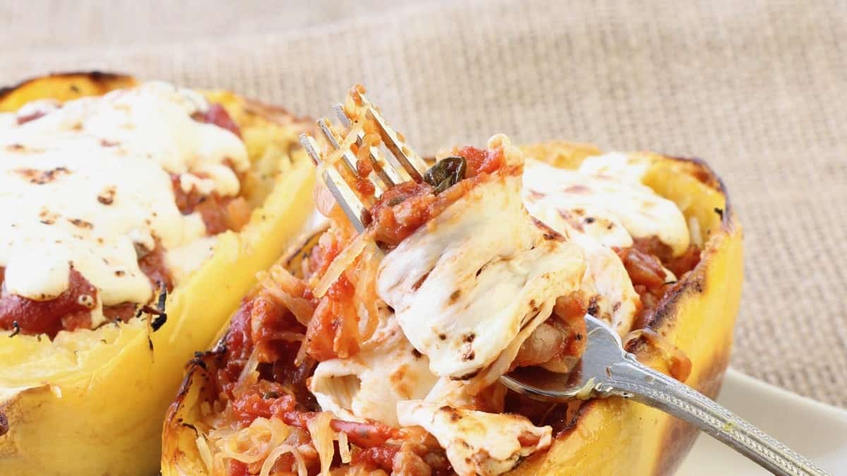 Tasty Low-Carb Baked Spaghetti