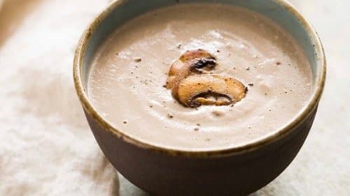Keto Cream of Mushroom Soup