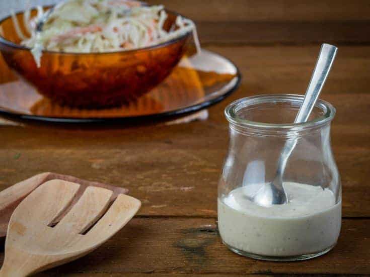 Super Simple Keto Coleslaw Dressing Better Than Bread Keto