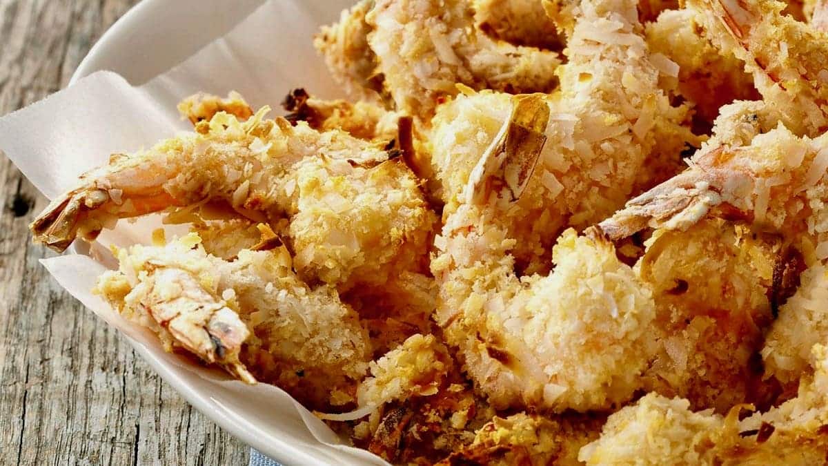 Keto Coconut Shrimp Crunchy Keto Coconut Shrimp