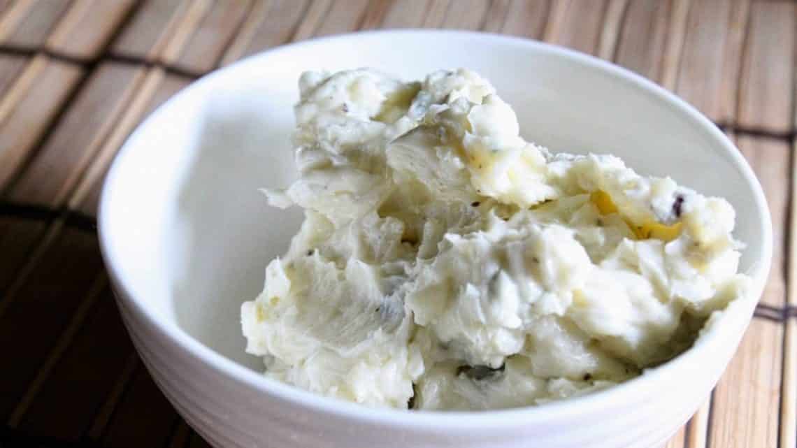 3-Ingredient Keto Blue Cheese Butter