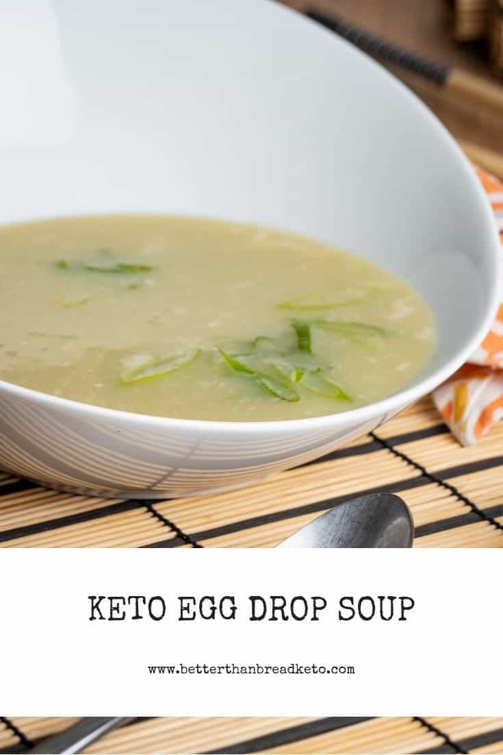 Easy Keto Egg Drop Soup Better Than Bread Keto
