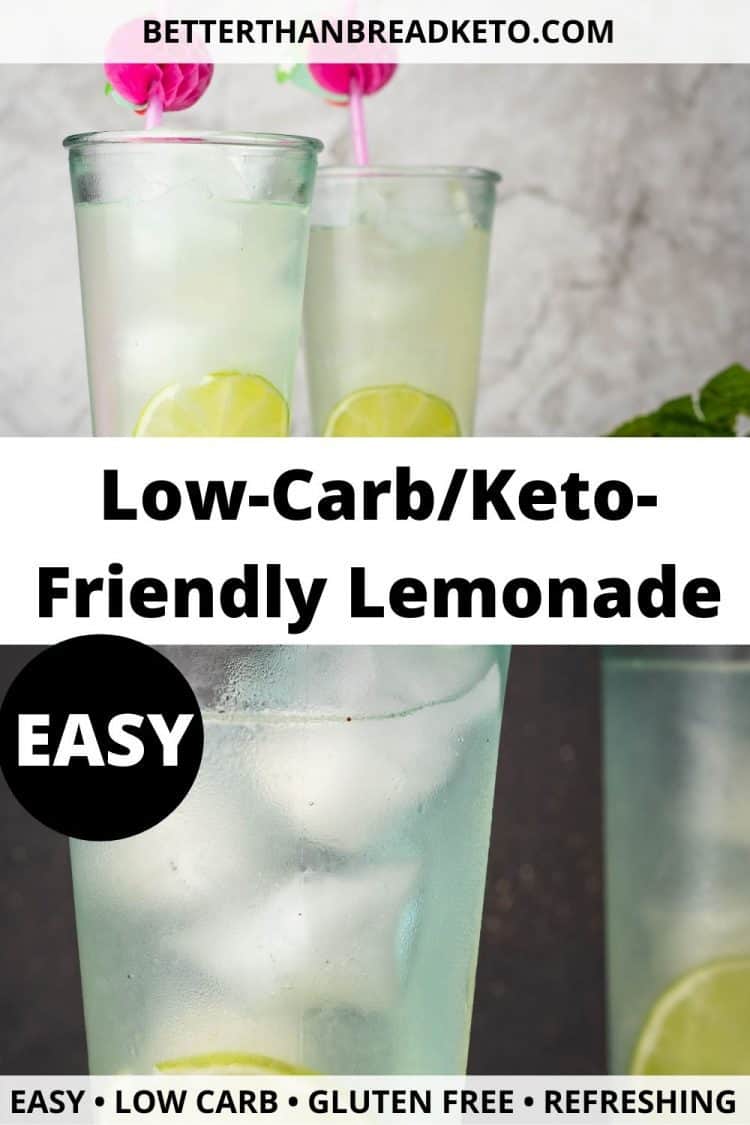 Low Carb/KetoFriendly Lemonade Better Than Bread Keto