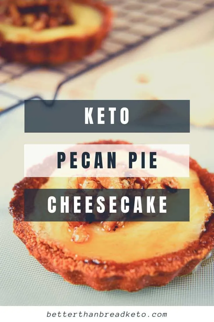 Keto Pecan Pie Cheesecake
