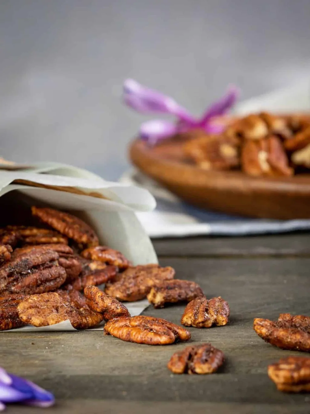 Keto Candied Pecans