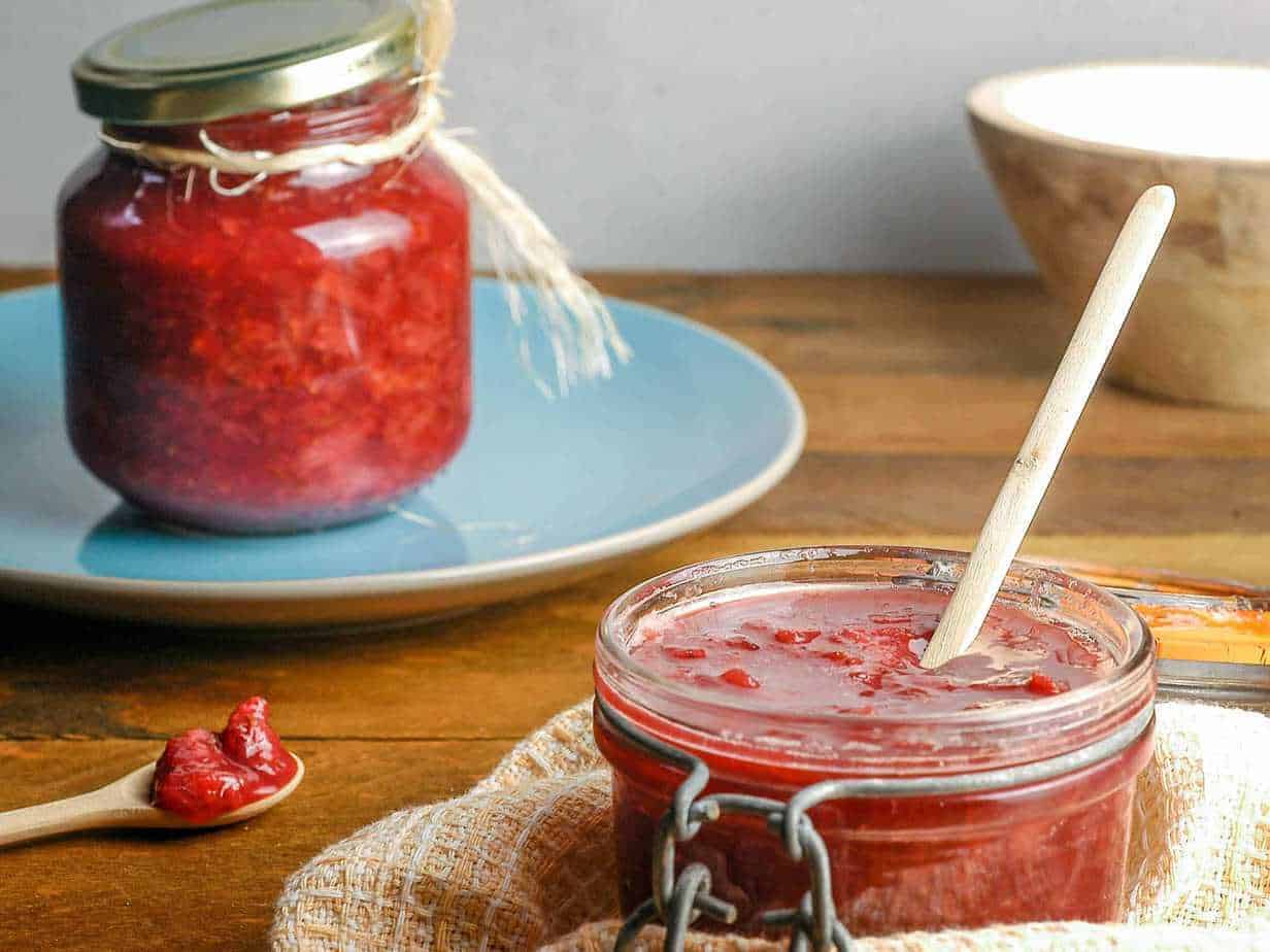 Simple Keto-Friendly Strawberry Jam