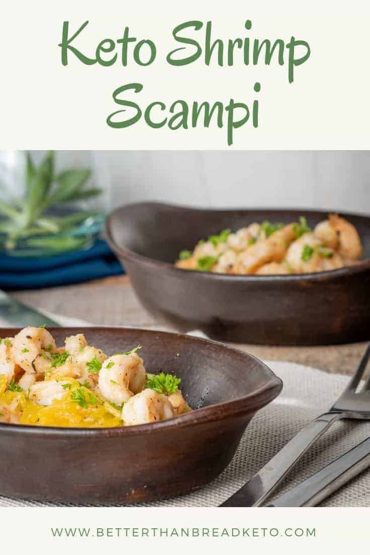 Buttery Keto Shrimp Scampi