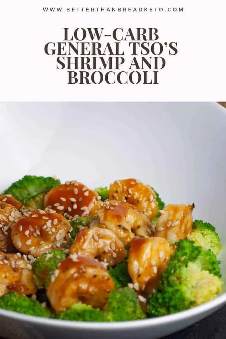 Low-Carb General Tso’s Shrimp and Broccoli