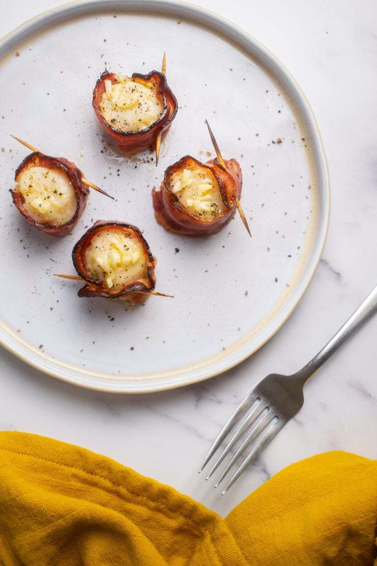 Keto Bacon Wrapped Scallops Better Than Bread Keto