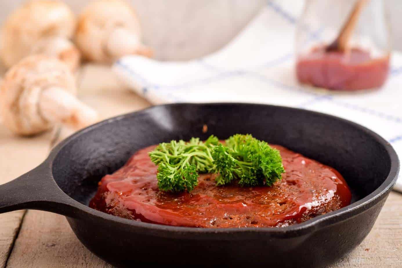 Keto Cast Iron Skillet Meatloaf Better Than Bread Keto
