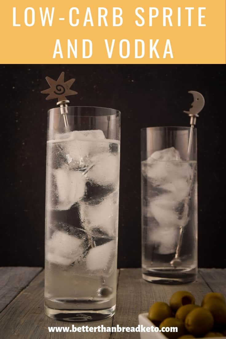 Low-Carb Vodka and Sprite