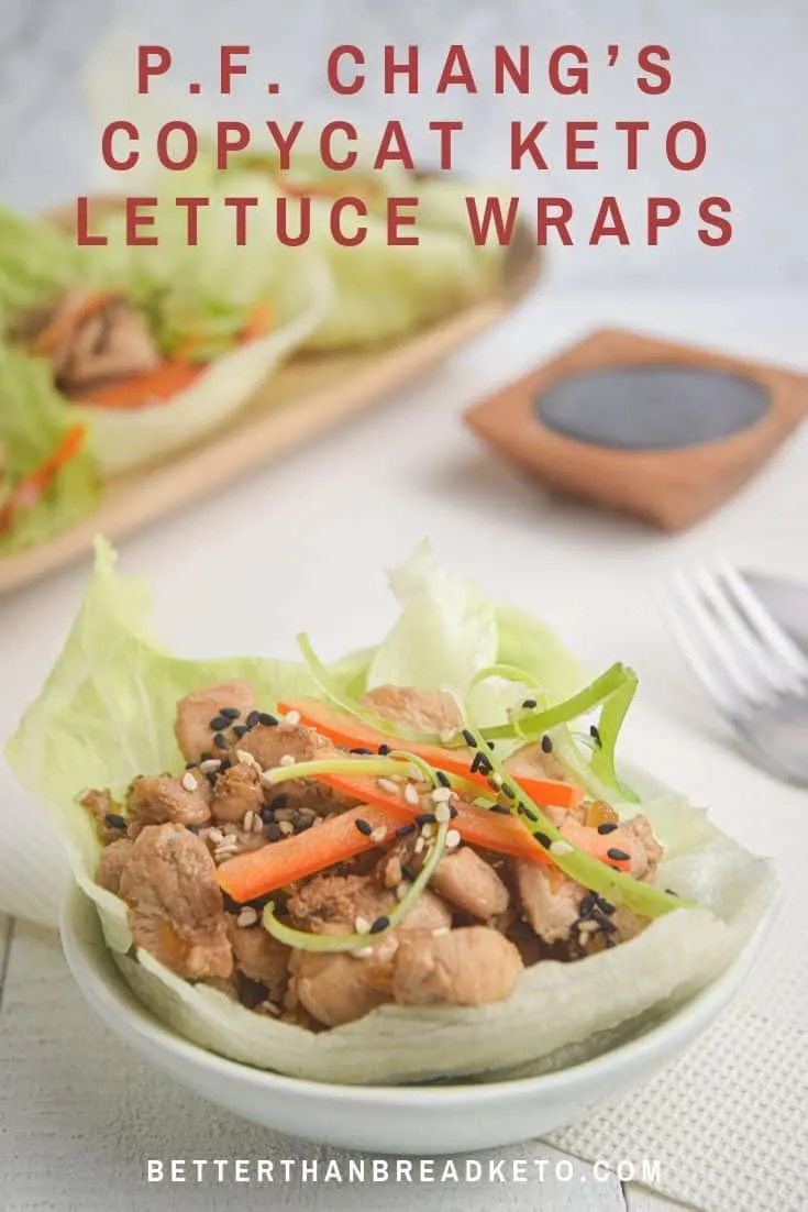 P.F. Chang's Copycat Keto Lettuce Wraps