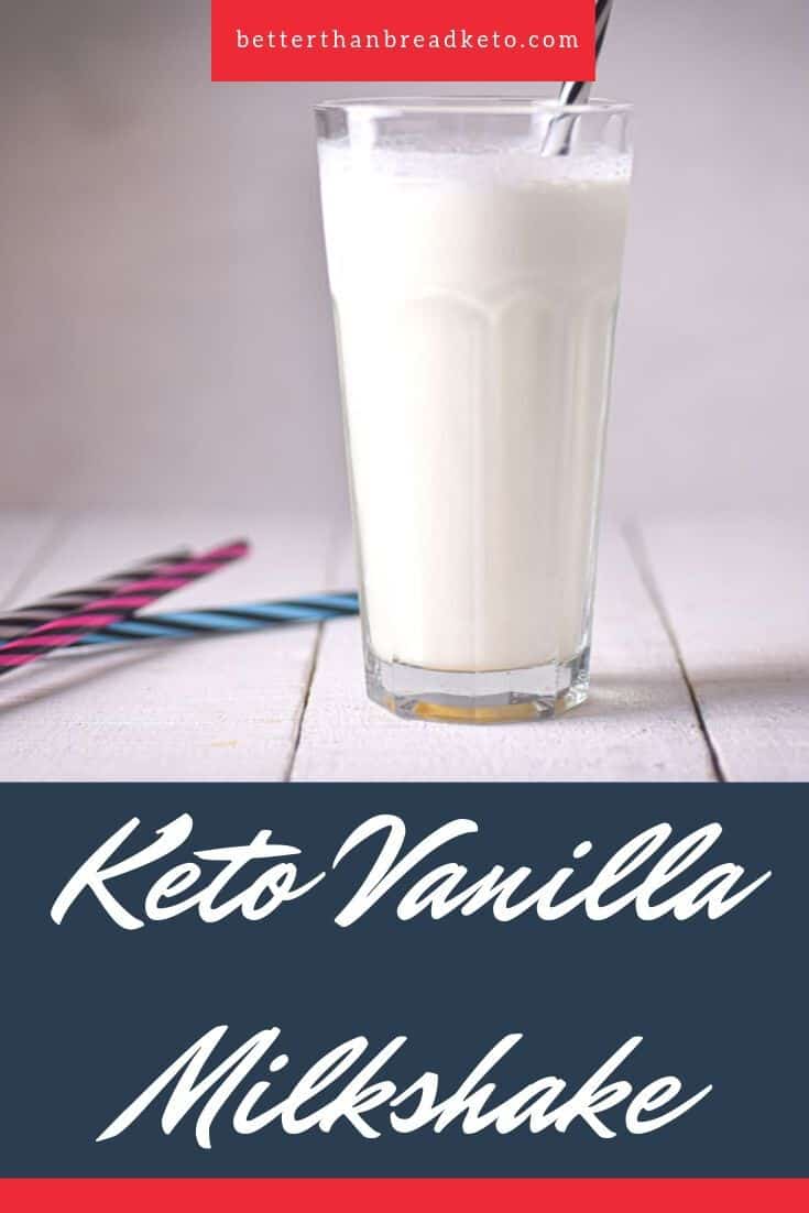 Milk-shake à la vanille Céto