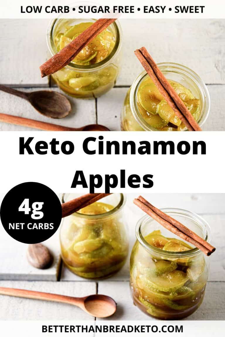 Keto Cinnamon Apples Better Than Bread Keto