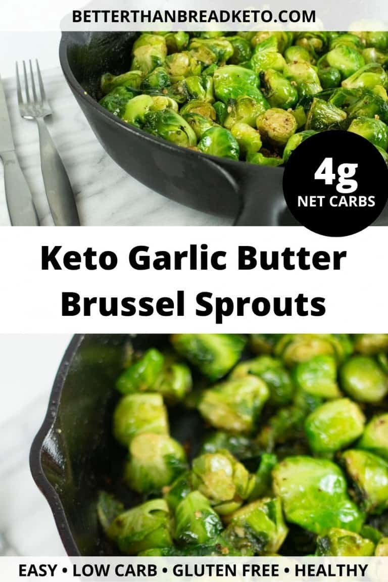 Keto Garlic Butter Brussel Sprouts Better Than Bread Keto
