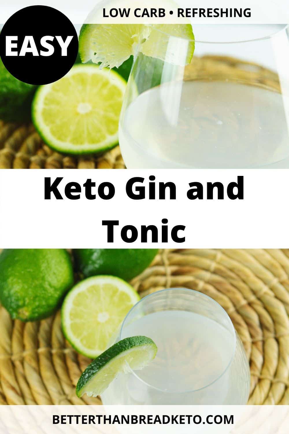 Keto Gin and Tonic