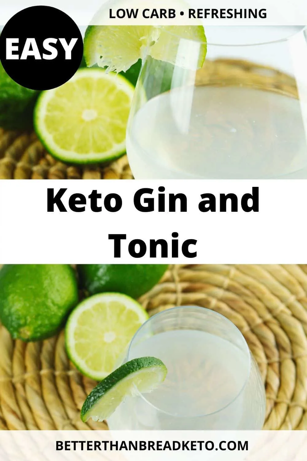 Keto Gin and Tonic
