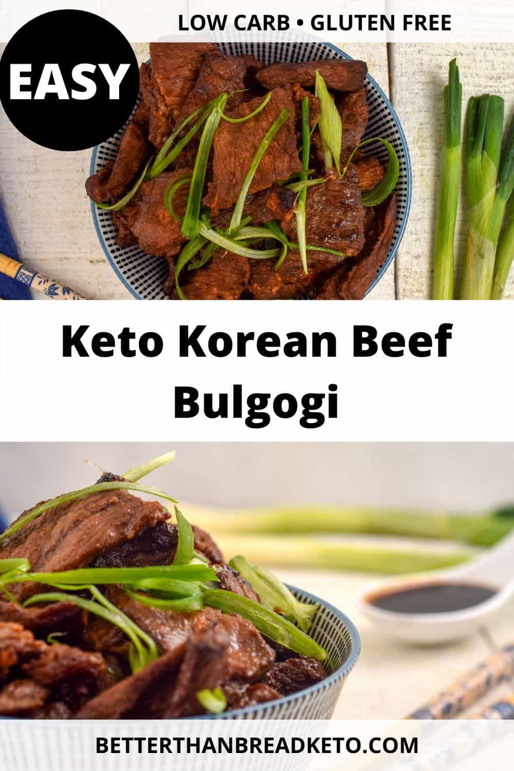 Keto Korean Beef Bulgogi