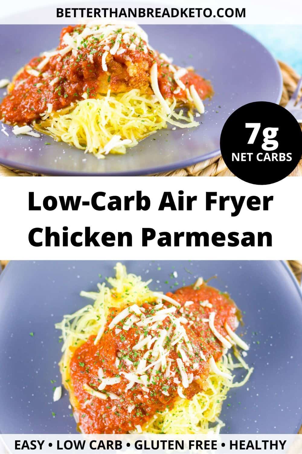 Low-Carb Air Fryer Chicken Parmesan