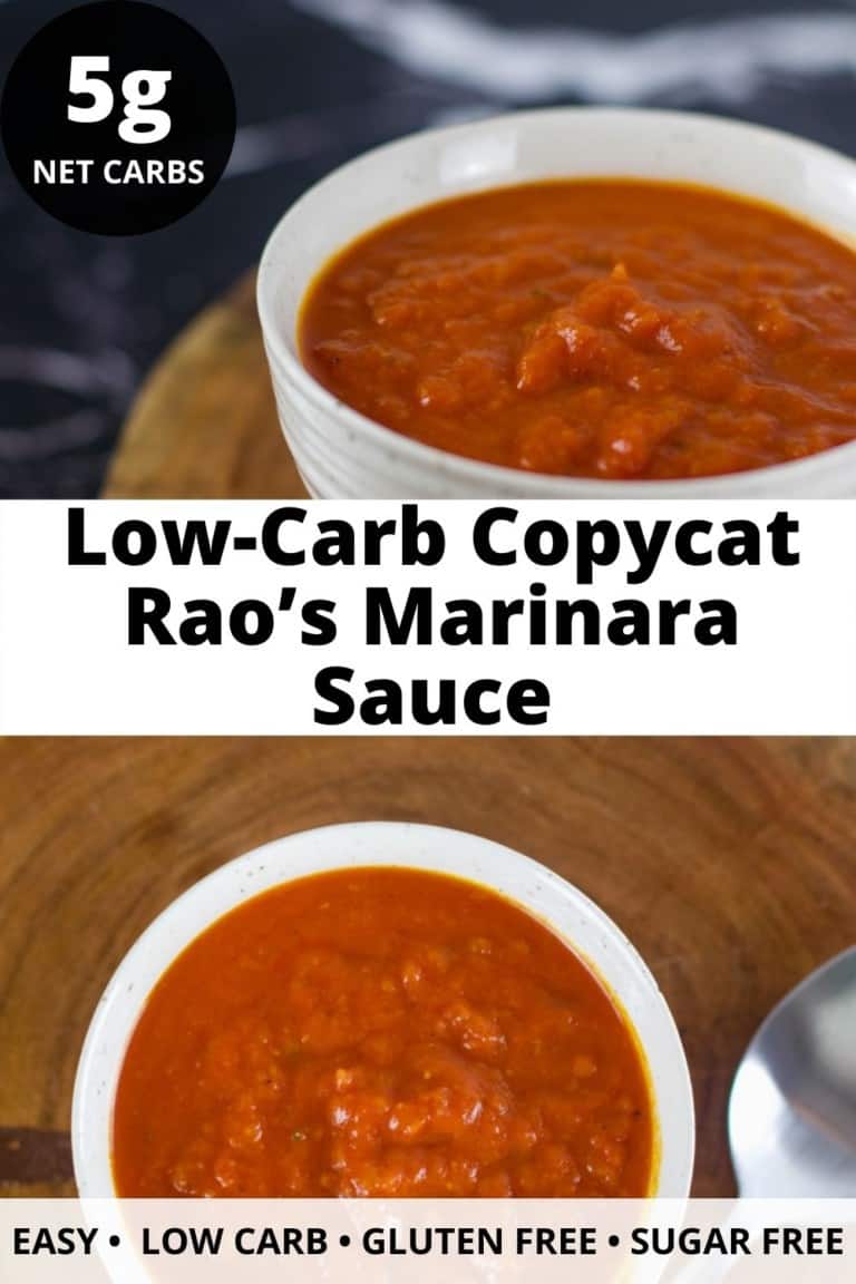 LowCarb Copycat Rao’s Marinara Sauce Better Than Bread Keto