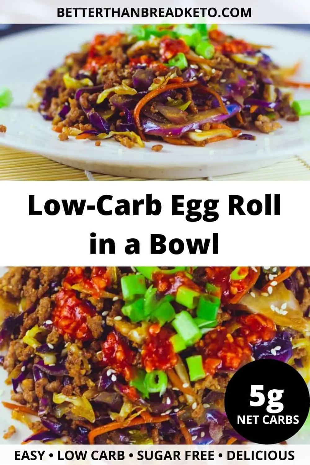 Low-Carb Egg Roll in a Bowl