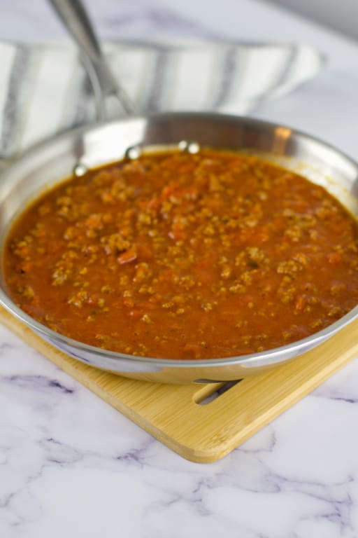 LowCarb Spaghetti Meat Sauce Better Than Bread Keto