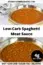 Low-Carb Spaghetti Meat Sauce