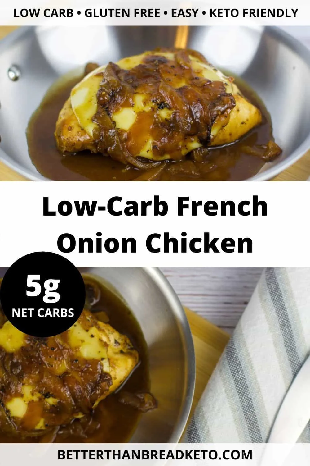 Low-Carb French Onion Chicken