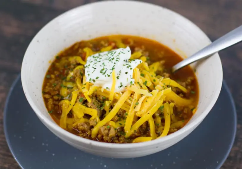 Low-Carb No Bean Chili