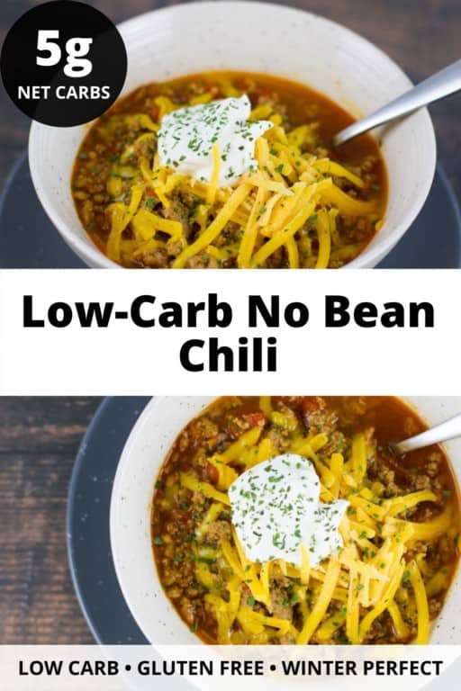 LowCarb No Bean Chili Better Than Bread Keto