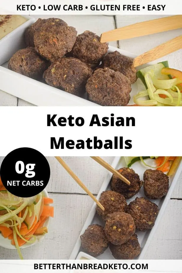 Keto Asian Meatballs